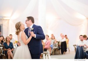 Nella Terra Wedding, first dance